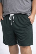 Men’s Solid Cotton Shorts - Image 6
