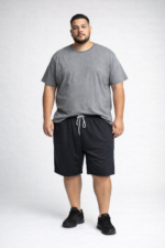Men’s Solid Cotton Shorts - Image 8
