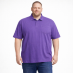 Men’s T-Shirt Combo (Black & Purple) | 2XL–4XL