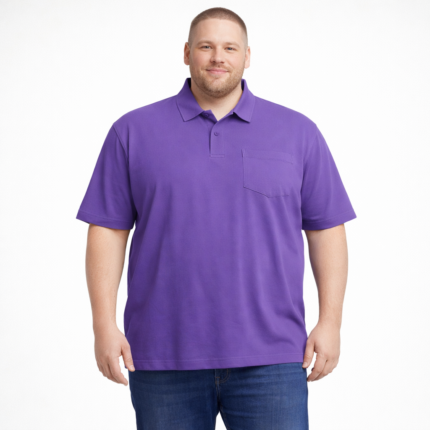 Men’s T-Shirt Combo (Black & Purple) | 2XL–4XL
